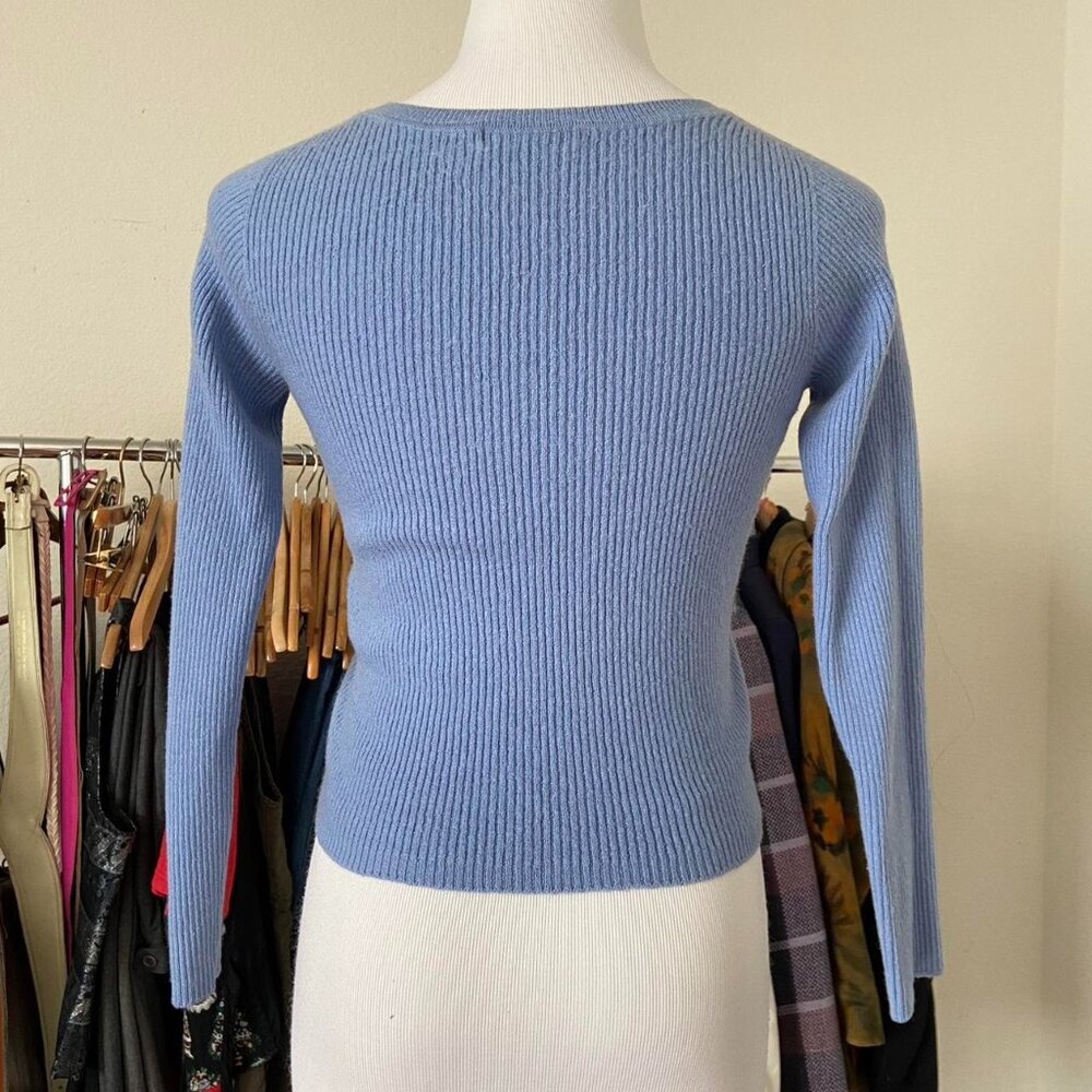 Baby Blue Ribbed Long - Picture 4 of 5